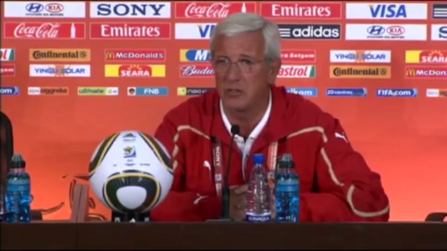 Intervista a Lippi dopo italia-Nuova Zelanda