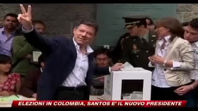 Elezioni in Colombia, Santos è il nuovo presidente