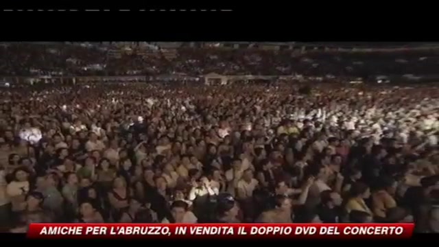 Amiche per l'Abruzzo, dal concerto il doppio DVD