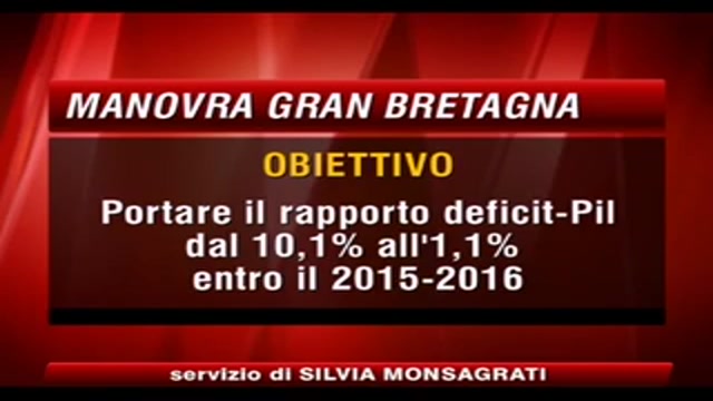 Gran Bretagna, tagli alle spese e aumento tasse nella manovra