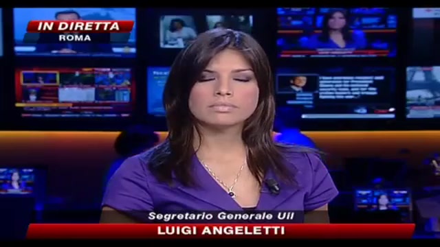 Intervento di Angeletti sulla questione Pomigliano