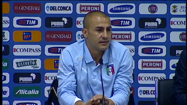 Conferenza stampa, Cannavaro su Lippi