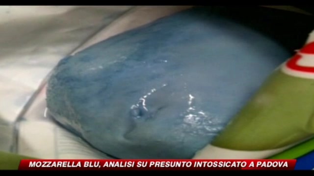 Mozzarella blu, analisi su presunto intossicato a Padova