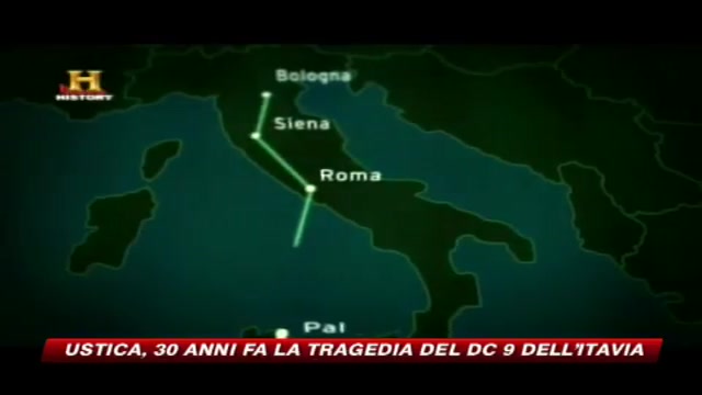 Ustica, 30 anni fa la tragedia del DC 9 dell'Itavia