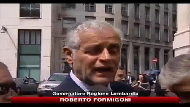 Manovra, Formigoni: governatori compatti