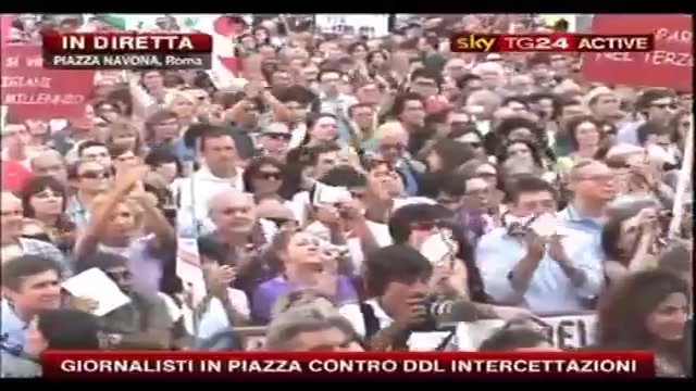 Manifestazione FNSI: intervento di Ilaria Cucchi