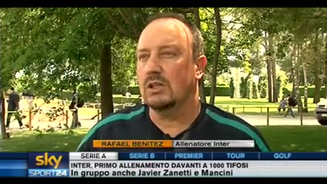 Inter, intervista di Sky Sport24 a Rafa Benitez