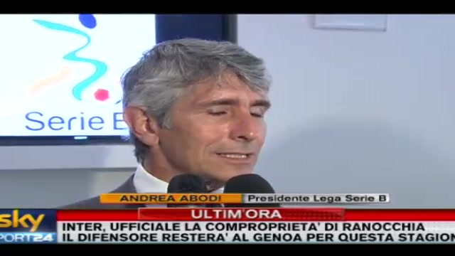Intervista ad Andrea Abodi, presidente lega Serie B