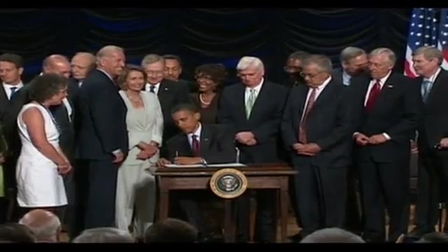 Obama firma storica legge Riforma Wall Street