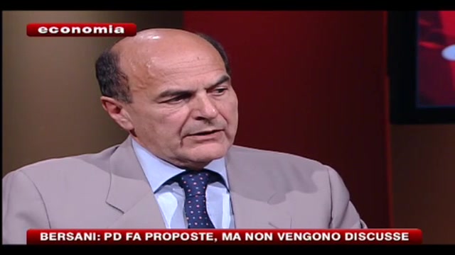 5-Manovra economica 2011, intervista a Pier Luigi Bersani