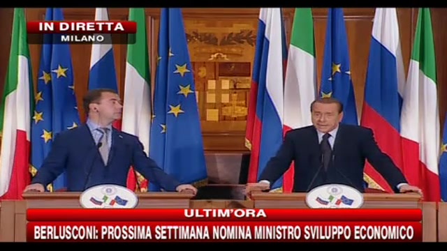 Fiat in Serbia, Berlusconi: giusto libero mercato ma non a discapito del proprio paese