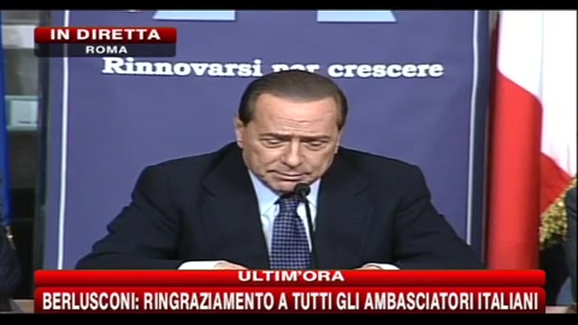 Berlusconi: il governo è saldo