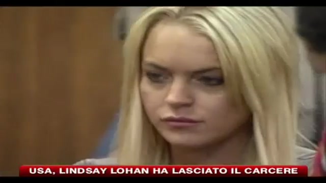 Lindsay Lohan ha lasciato il carcere