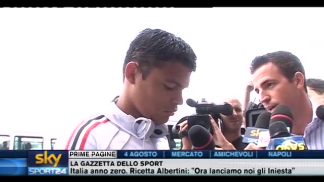 Thiago Silva: Al Milan fino al 2014