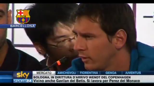 Intervista a Lionel Messi, attaccante Barcellona