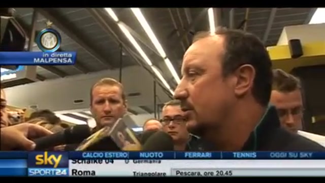 Intervista a Benitez, allenatore Inter