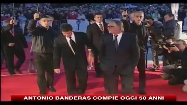 Antonio Banderas compie 50 anni