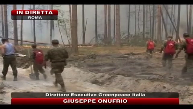 Incendi  Russia, parla Onufrio (Greenpeace)