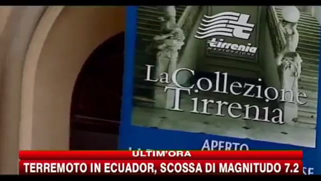 Tirrenia, il tribunale dichiara lo stato di insolvenza