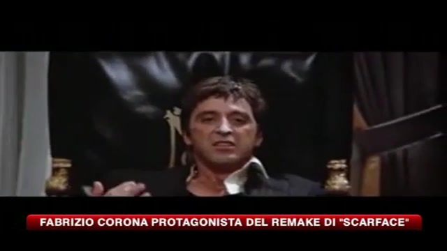 Fabrizio Corona protagonista del remake di Scarface
