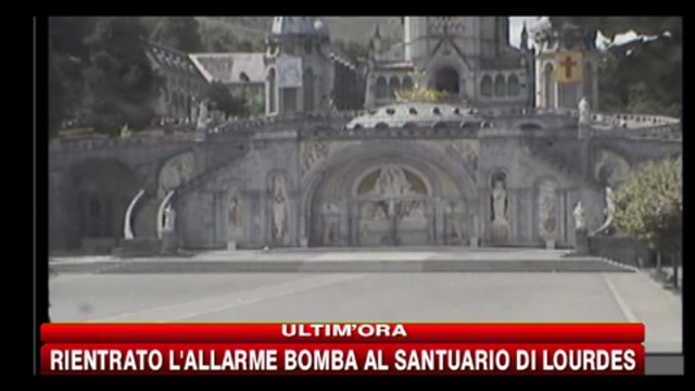 Rientrato l'allarme bomba al santuario di Lourdes