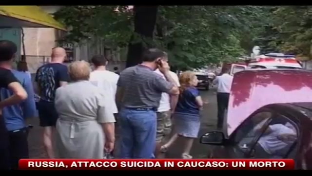 Russia, attacco suicida in Caucaso: un morto