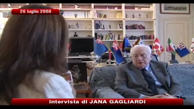 Intervista a Francesco Cossiga 26 luglio 2008