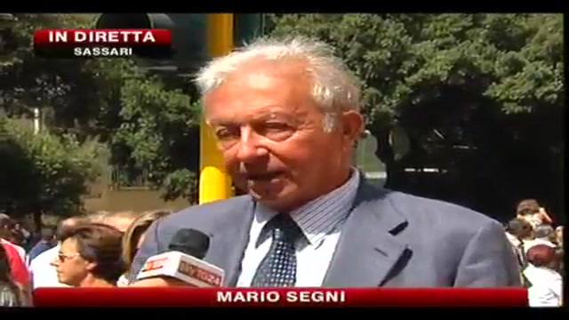 Funerali Cossiga, il ricordo di Mario Segni
