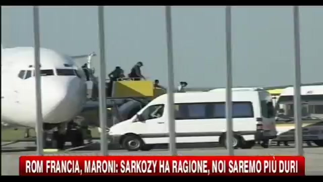 Rom Francia, Maroni: Sarkozy ha ragione, noi saremo più duri