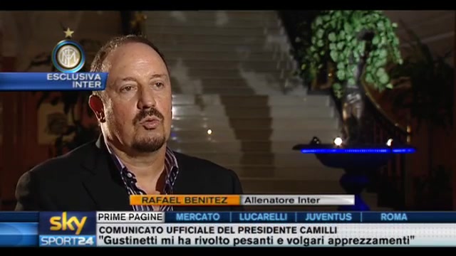 Inter, calciomercato: intervista a Benitez