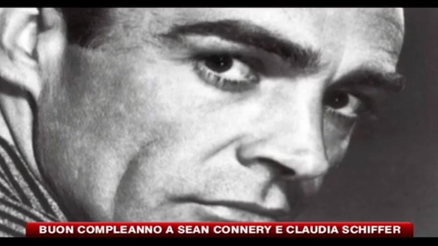 Buon compleanno a Sean Connery e Claudia Schiffer