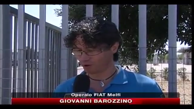 Melfi, intervista Giovanni Barozzino. operaio Fiat