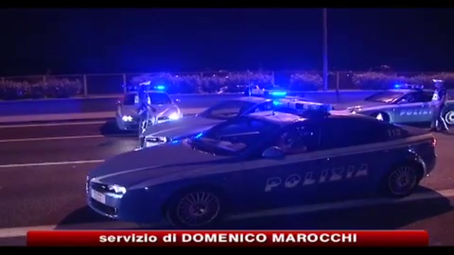 Roma, notte di controlli della polizia sul raccordo anulare