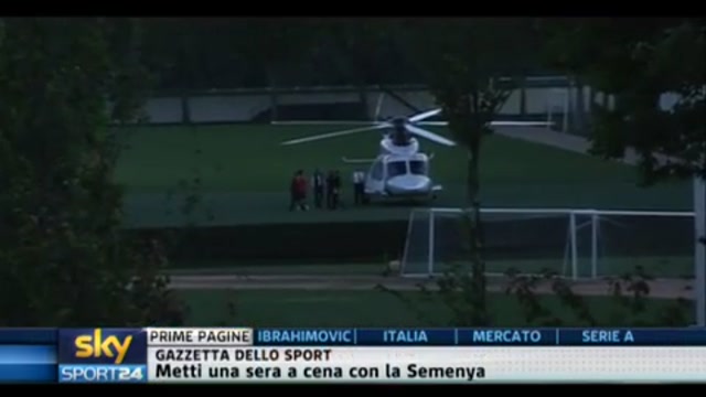 Trattativa Milan-Ibrahimovic, Il blitz di Berlusconi a Milanello