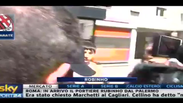 Robinho felice per acquisto Milan?