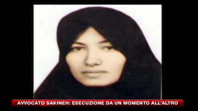 Avvocato Sakineh: Esecuzione da un momento all'altro