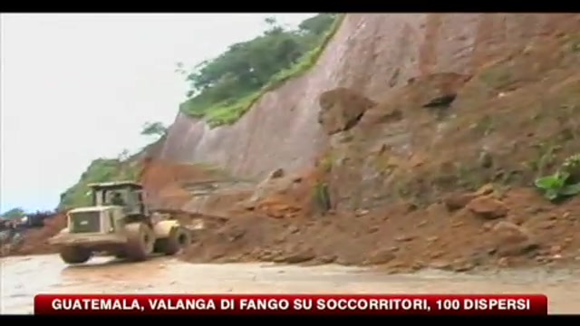 Guatemala, valanga di fango su soccorritori, 100 dispersi