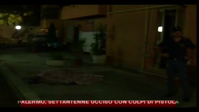 Palermo, settantenne ucciso con colpi di pistola