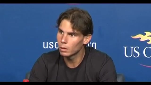US Open, conferenza di Rafael Nadal