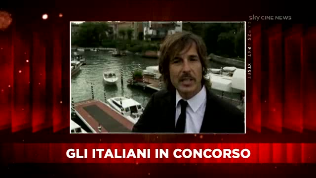 Venezia: gli italiani in concorso