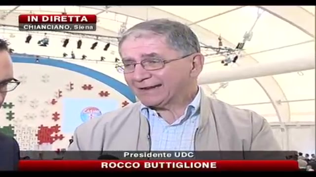 UDC, Buttiglione: abbiamo altra cultura politica