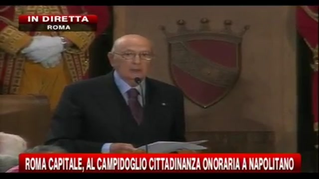 Anniversario Porta Pia, l'intervento di Giorgio Napolitano