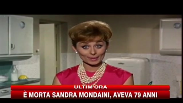 E' morta Sandra Mondaini, aveva 79 anni