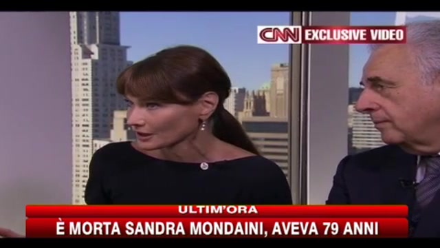 Carla Bruni difende la First Lady Usa