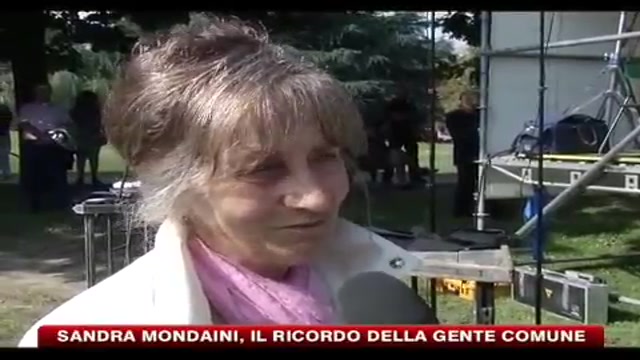 Sandra Mondaini, il ricordo della gente comune