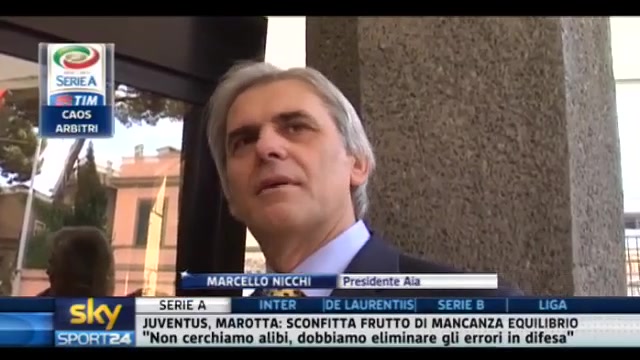 Caos arbitri, intervista a Marcello Nicchi