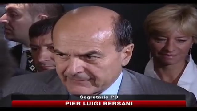 Bersani: Berlusconi dica la verità in Parlamento e si dimetta