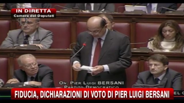 Bersani replica a Berlusconi su Salerno-Reggio Calabria