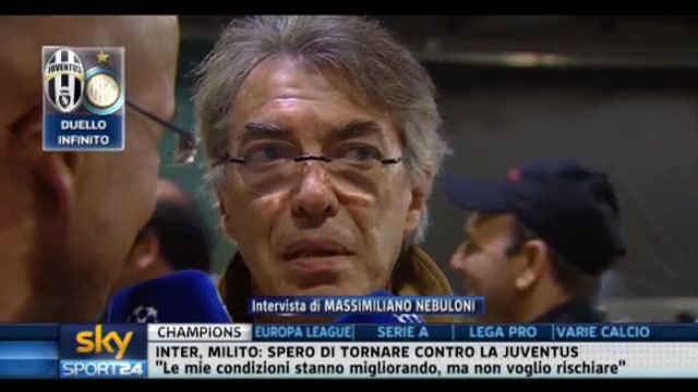 Inter, parla il presidente Moratti