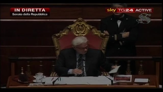 Fiducia al Senato: Giuseppe Ciarrapico